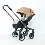 Poussette 4-en-1 pliable Bouni — Siège auto intégré