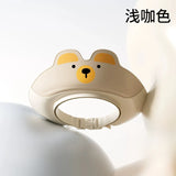 Casquette de bain bébé réglable Mybooni — Protection shampoo yeux et oreilles motif dinosaure
