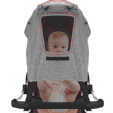 Pare-soleil poussette universel protection UV - voile carrosserie landau siège auto visière soleil