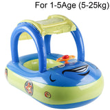Bouée piscine forme voiture Mybooni — Pour bébé et enfant 4-6 ans