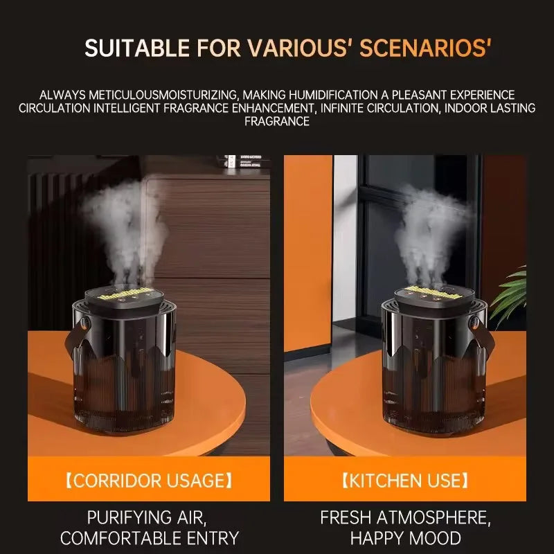 Diffuseur aromathérapie 3L Bouni — buses réglables vapeur