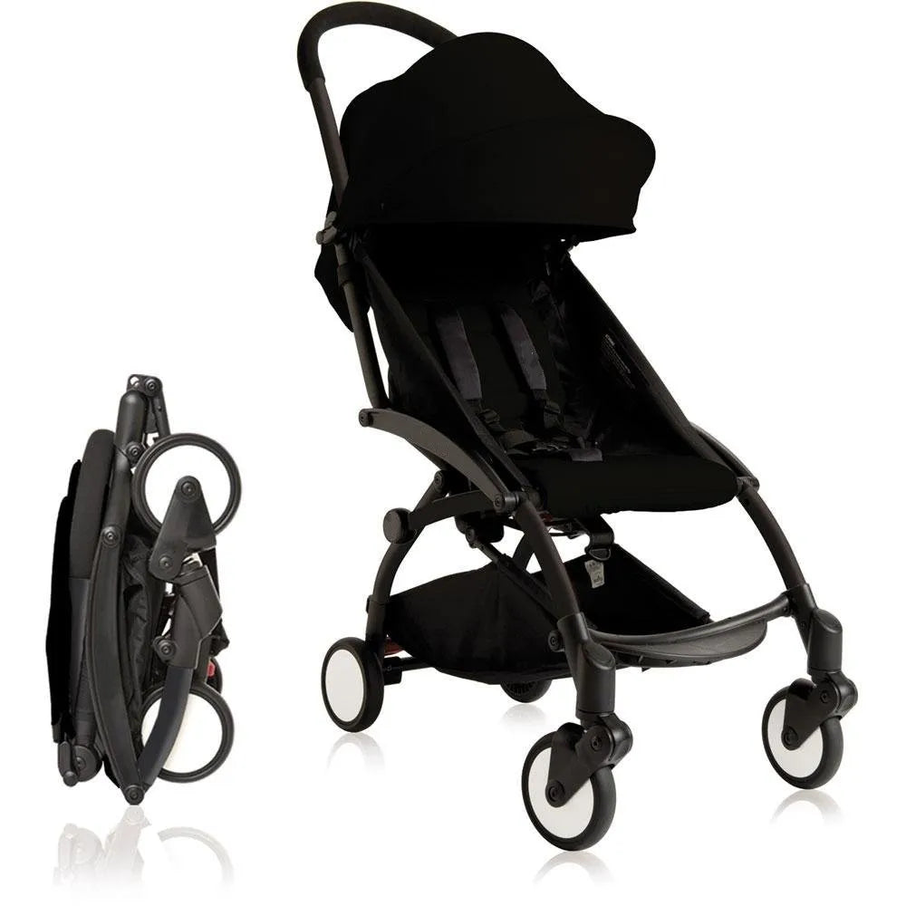 Poussette bébé Gris en situation d'utilisation