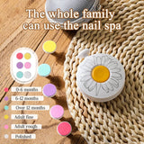 Lime à ongles électrique bébé cartoon - kit manucure pédicure nouveau-né outil soin enfant adulte