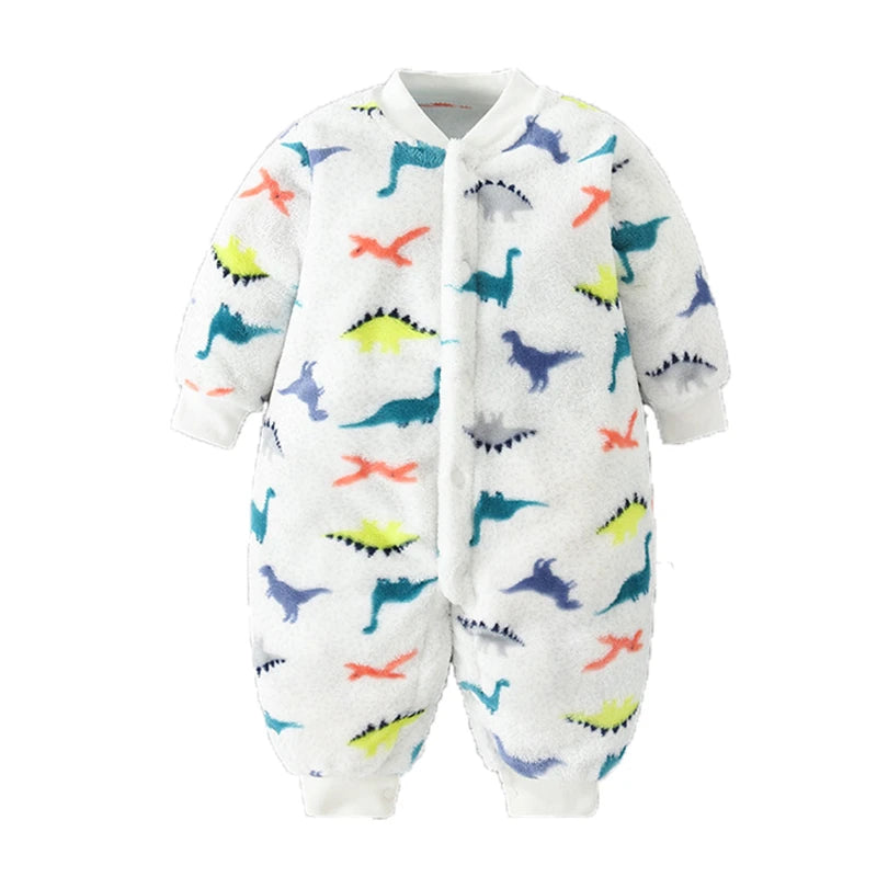 Body bébé flanelle doux printemps hiver - grenouillère fille garçon 0-18 mois