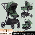 Poussette 3-en-1 pliable Bouni — Norme EU nouveau-né