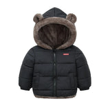 Manteau à capuche polaire Mybooni — Doublé cachemire enfant hiver
