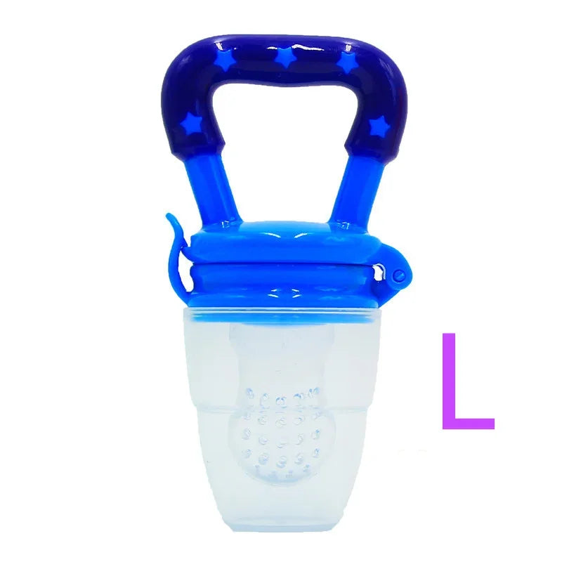 Grigri alimentaire silicone bébé - filet suceur fruits frais tétine sécurisée alimentation nourrisson