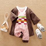 Body manches longues style manga Mybooni — Garçon fille anime