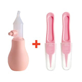 Aspirateur nasal silicone bébé - pompe aspiration nettoyeur nez enfant outil nettoyage nasal