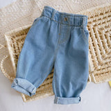 Jean denim enfant Mybooni — Pantalon droit 1-6 ans