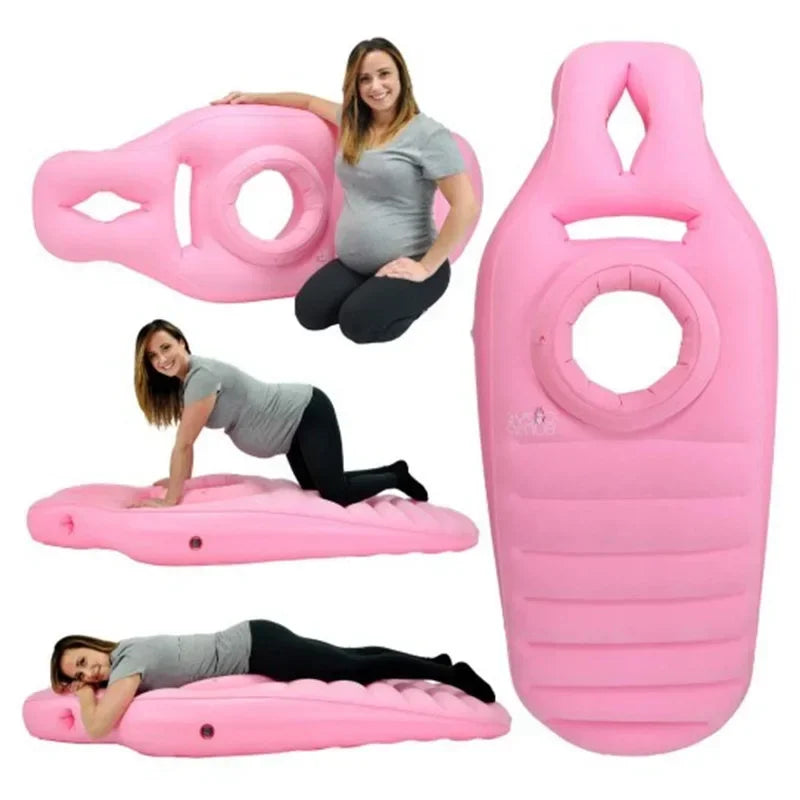 Coussin grossesse Rose en situation d'utilisation