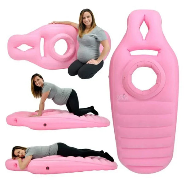 Coussin grossesse Rose en situation d'utilisation