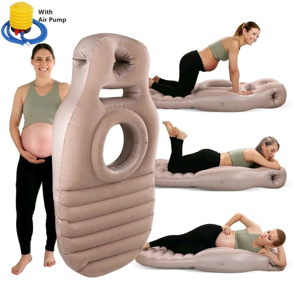 Coussin grossesse Rose en situation d'utilisation
