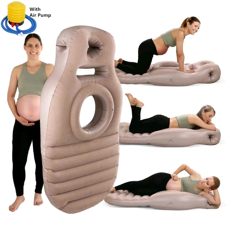 Coussin grossesse Rose en situation d'utilisation