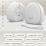 Machine à bruit blanc veilleuse LED Mybooni — Sons relaxants rechargeable bébé