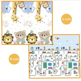 Tapis de jeu bébé EPE non toxique Mybooni — 5 tailles tapis d'activité sécurisé