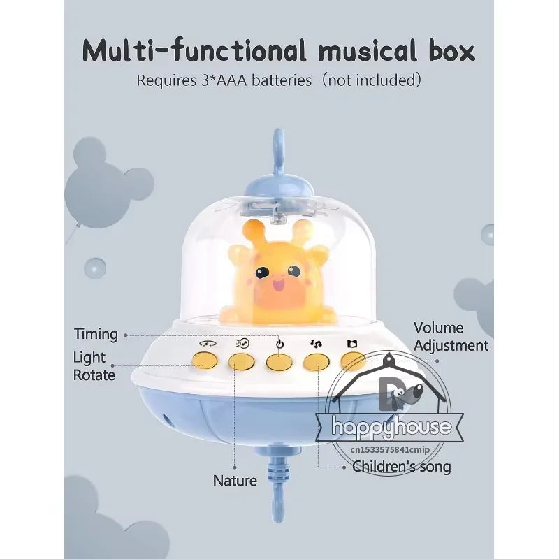 Mobile musical lumières projection Mybooni — Télécommande pour nouveau-né