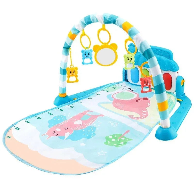 Tapis de jeu bébé avec clavier piano - gym rampant activité musicale éveil nourrisson