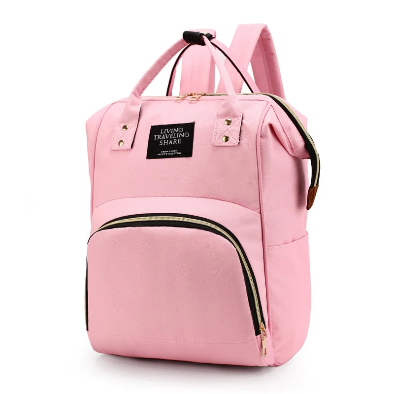 Sac maman toile grande capacité isotherme multifonction