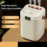 Humidificateur 3 buses veilleuse 2L Mybooni — Silencieux purificateur d'air Type-C