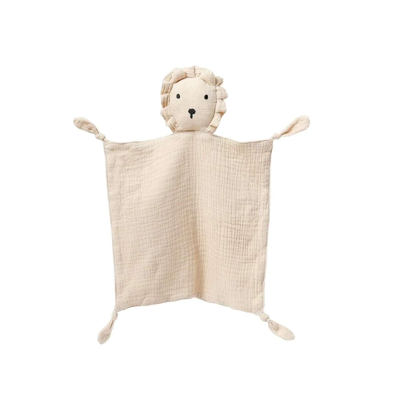 Serviette confort bébé mousseline coton - doudou bandana nouveau-né jouet éveil apaisement sommeil