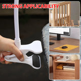 Support caméra babyphone flexible clip - fixation universelle pliable sans perçage webcam moniteur