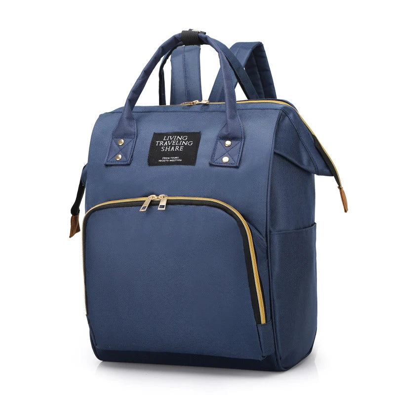 Sac maman toile grande capacité isotherme multifonction
