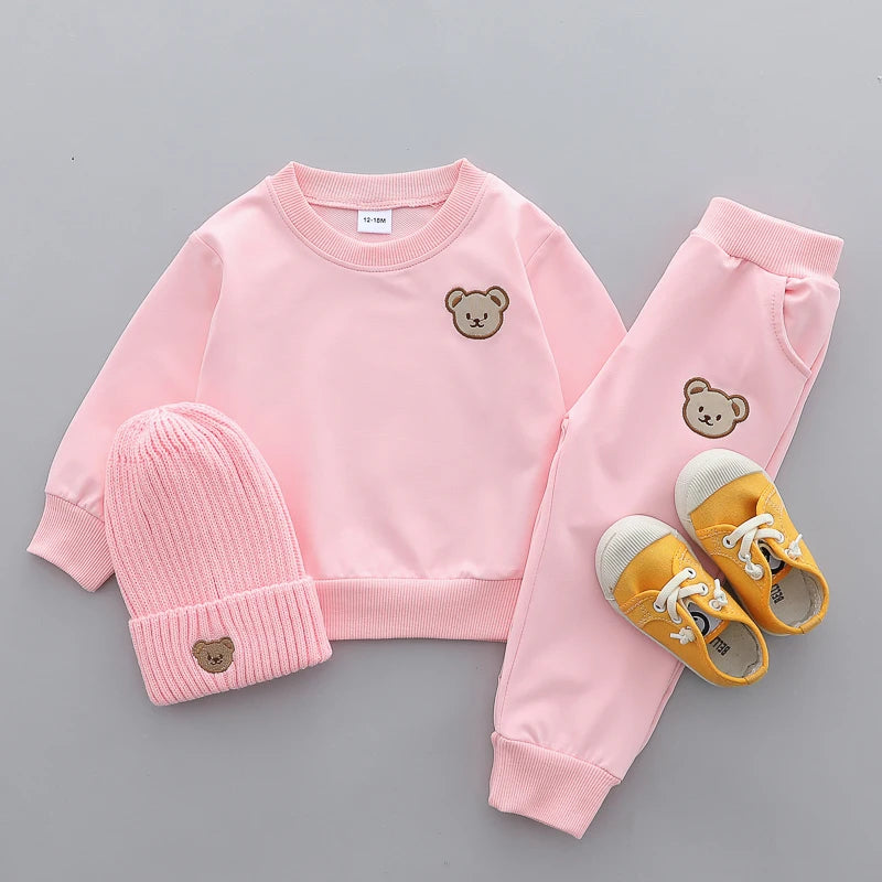 2PCS Children's Set Spring and Autumn Simple Li — vue complémentaire 12
