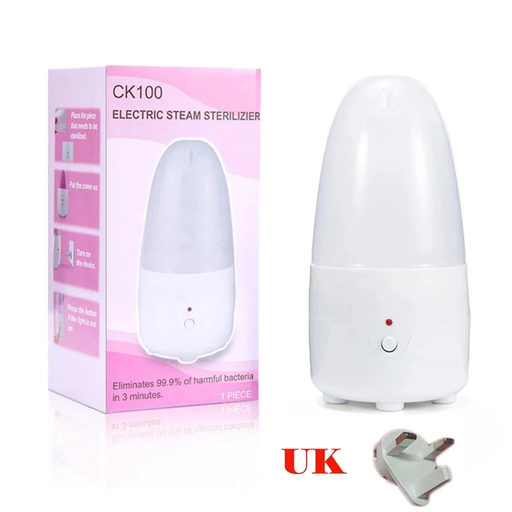 Stérilisateur vapeur portable Mybooni — Tétines et coupes menstruelles