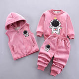 Ensemble sweat capuche bébé Mybooni — Haut et pantalon automne hiver