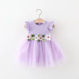 Robe jupe tulle et maille Mybooni — Pour bébé et petite fille