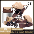Poussette 3-en-1 pliable Bouni — Multifonction siège auto inclus