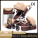 Poussette 3-en-1 pliable Bouni — Multifonction siège auto inclus