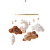 Mobile musical bois lit bébé Mybooni — Hochet suspendu boîte à musique