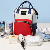 Sac maman toile grande capacité isotherme multifonction
