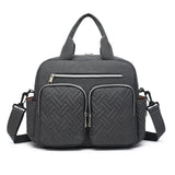 Sac à langer KONO élégant avec poches isothermes biberons