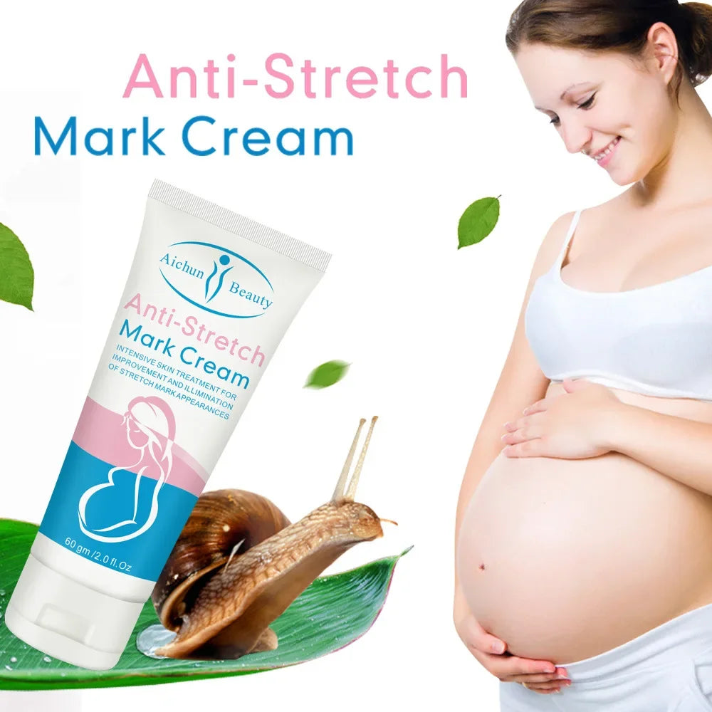 Snail Removes Stretch Mark Cream To Remove Post en situation d'utilisation