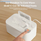 Chauffe-lingettes bébé USB intelligent - appareil chauffant lingettes et serviettes coton