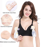 Soutien-gorge allaitement Gris en situation d'utilisation