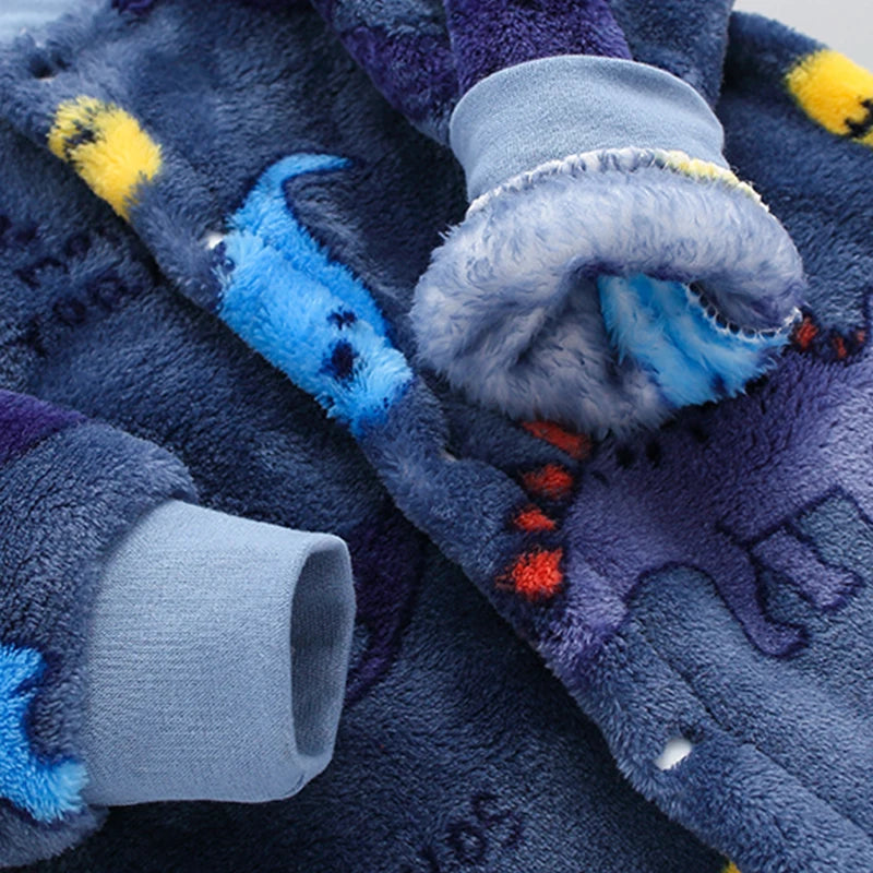 Body bébé flanelle doux printemps hiver - grenouillère fille garçon 0-18 mois