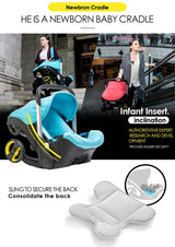 Poussette bébé 4-en-1 Bouni — Nacelle bidirectionnelle, siège pliable et panier