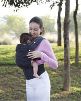 Porte-bébé ergonomique kangourou nouveau-né - sac à dos siège hanches face avant écharpe voyage