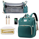 Sac à dos à langer 3-en-1 Mybooni — Table à langer + Lit de voyage + Port USB