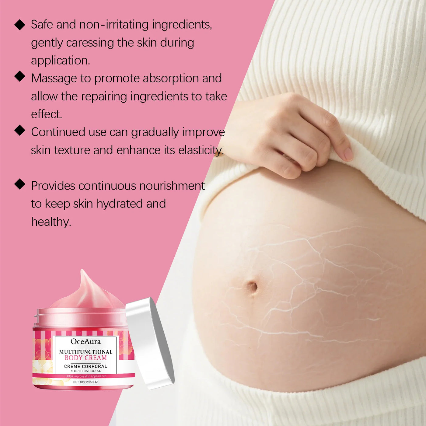 Pregnancy Stretch Mark Cream Smooth Skin Regene — vue complémentaire 1
