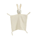 Serviette confort bébé mousseline coton - doudou bandana nouveau-né jouet éveil apaisement sommeil