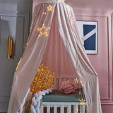 Moustiquaire lit bébé princesse baldaquin - rideau ciel de lit décoratif fille