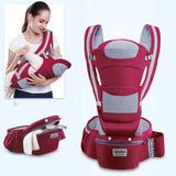 Porte-bébé ergonomique hanche Mybooni — Kangourou avant et arrière nouveau-né
