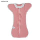 Gigoteuse nouveau-né anti-sursaut mains levées coton - turbulette emmaillotage couverture bébé