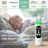 Aspirateur nasal électrique bébé MAMIJOY - 6 modes aspiration silicone grade alimentaire musique