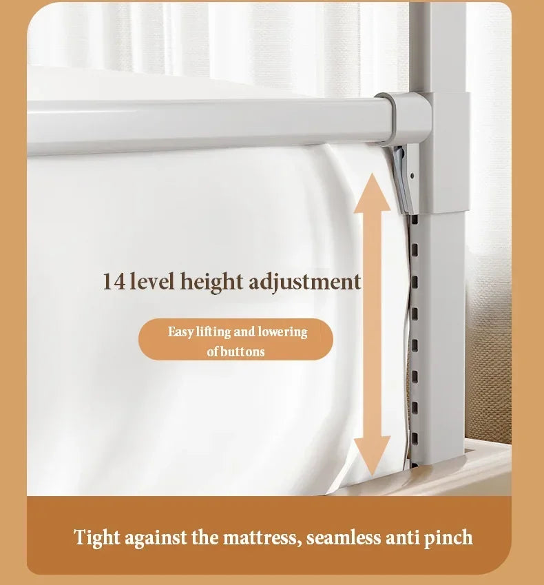 Barrière lit bébé IMBABY anti-chute sécurité - rambarde portable ajustable rail protection chambre